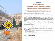 Jornada “Tramo ferroviario Zaragoza – Teruel – Valencia del Corredor Cantábrico-Mediterráneo”