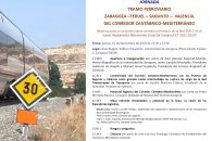 Jornada “Tramo ferroviario Zaragoza – Teruel – Valencia del Corredor Cantábrico-Mediterráneo”