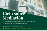 Ciclo de jornadas sobre mediación en la empresa