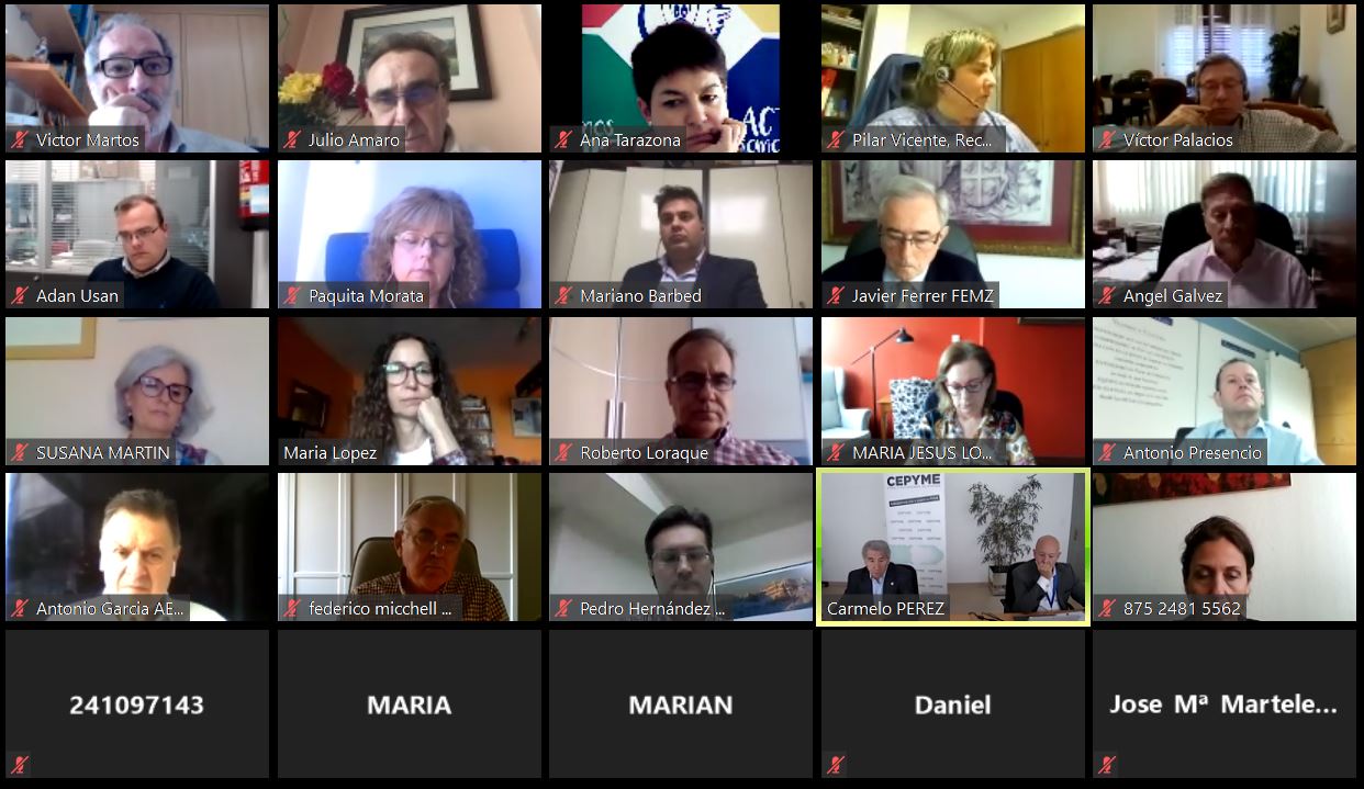 CEPYME Zaragoza apela a la responsabilidad de la población para evitar un nuevo rebrote y mantener la reactivación de la economía