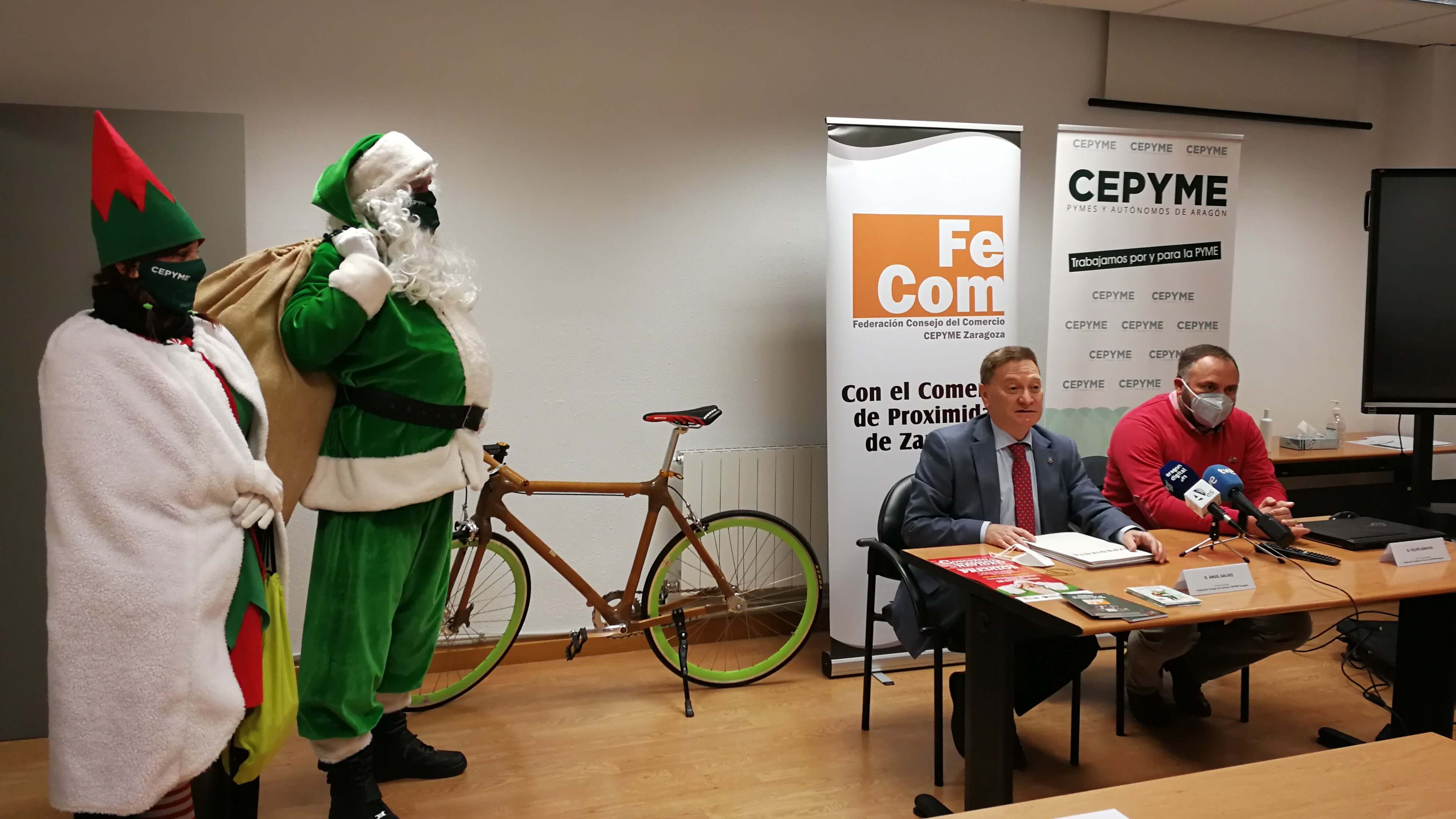 FECOM presenta su campaña de Navidad para dinamizar al pequeño comercio de la ciudad