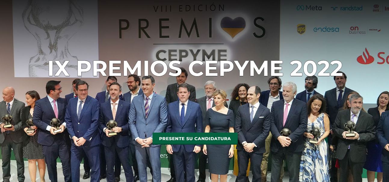 El plazo de presentación de las candidaturas a los Premios CEPYME se amplía al 5 de octubre