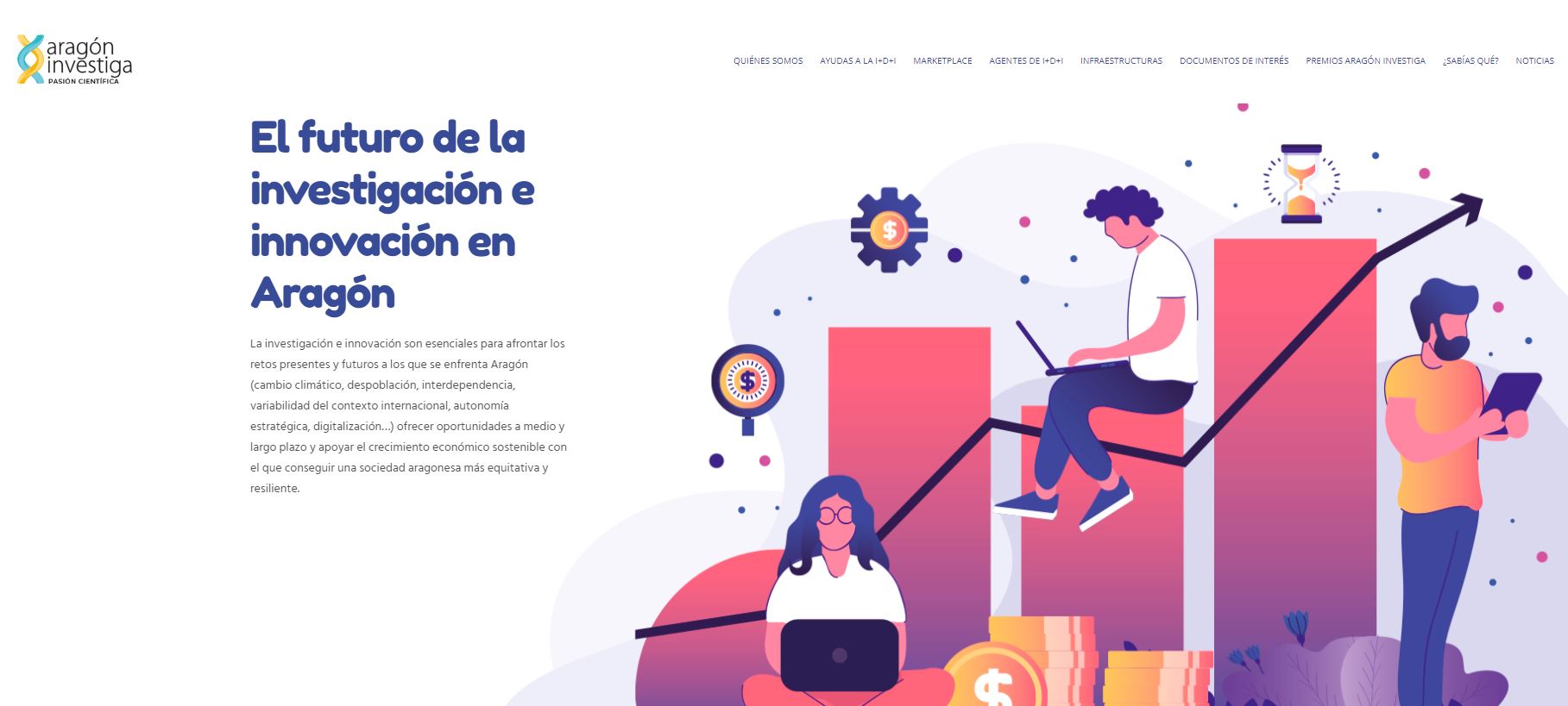 El Gobierno de Aragón crea la web www.aragoninvestiga.es que recopila todas las ayudas públicas a la I+D+i