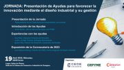 Jornada informativa sobre las ayudas al diseño industrial