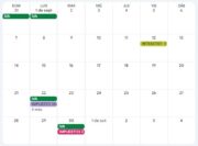 Calendario contribuyente. Septiembre 2025