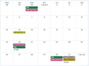 Calendario contribuyente. Octubre 2025