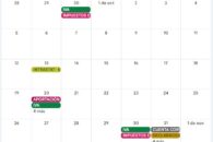 Calendario contribuyente. Octubre 2025