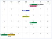 Calendario contribuyente. Noviembre 2025