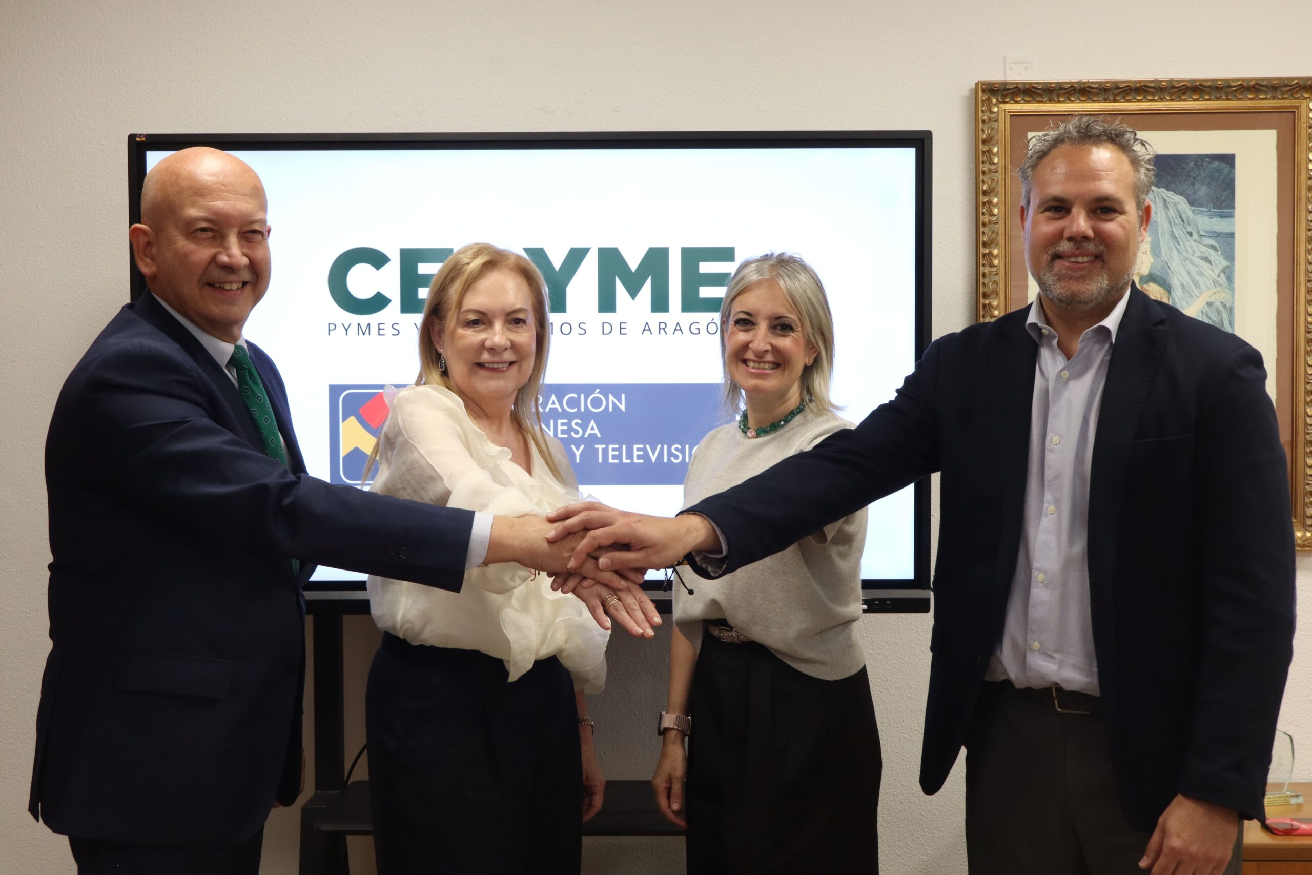 CEPYME Aragón y CARTV se unen para visibilizar el papel de las pymes en Aragón