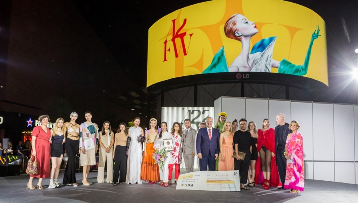 Irene Bielsa, ganadora del XVII Certamen de Jóvenes Diseñadores de Aragón