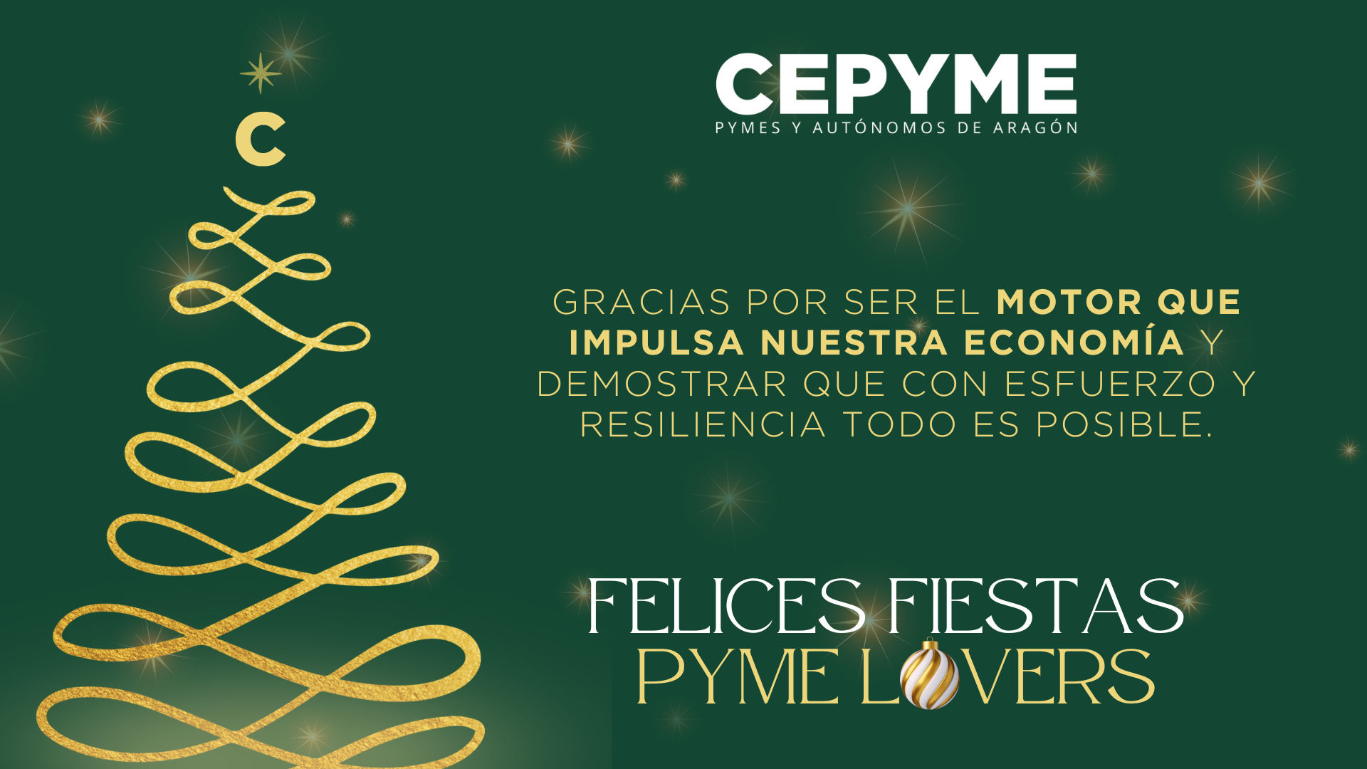Dona con CEPYME Aragón esta Navidad