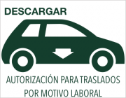 Modelo de salvoconducto por motivos laborales