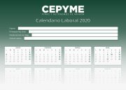 Calendario Laboral 2020: Descargable