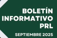 Disponible el boletín informativo PRL correspondiente al mes de septiembre