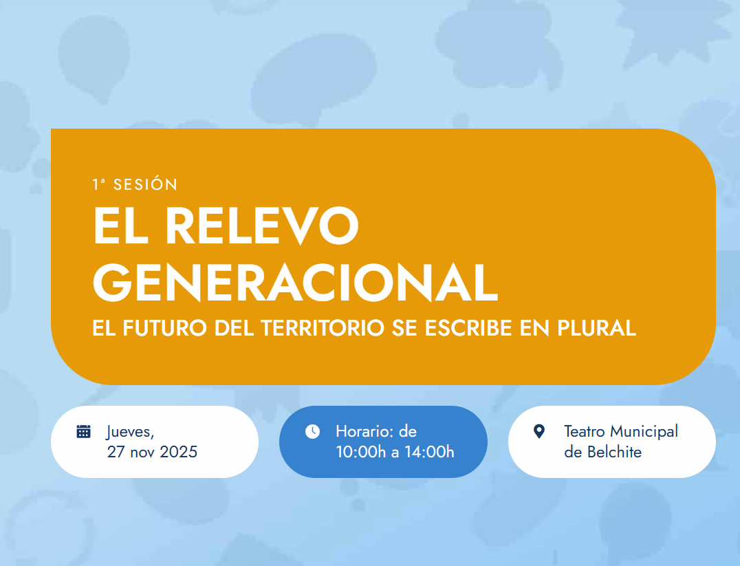 El relevo generacional se debate en la próxima jornada del proyecto EREA