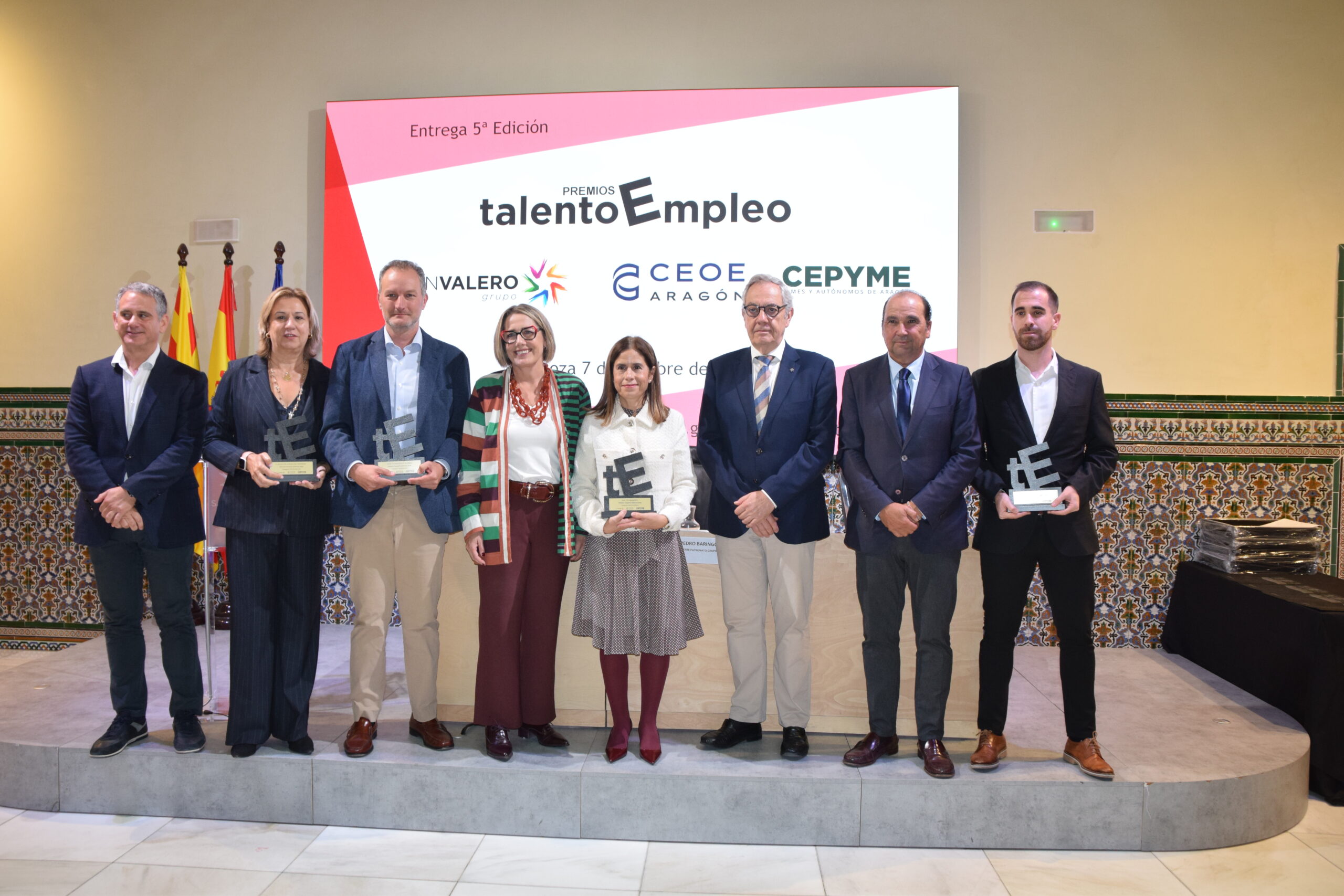 Hub Technology, Magapor, DXC y Fundación Atención Temprana, ‘Premios Talento Empleo Aragón’ 2025