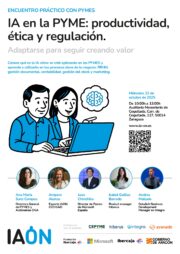 CEPYME colabora con Fundación Ibercaja en el encuentro “IA en la Pyme: productividad, automatización y regulación para competir en la era digital”