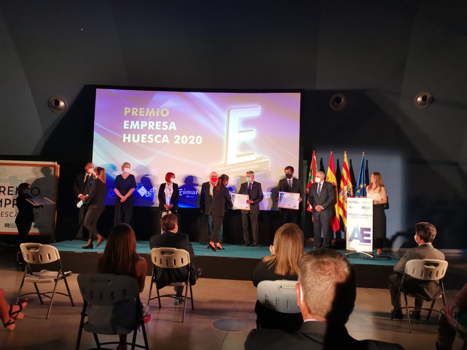 Mención de Honor de los Premios Empresa Huesca a la iniciativa “Aragón en marcha”