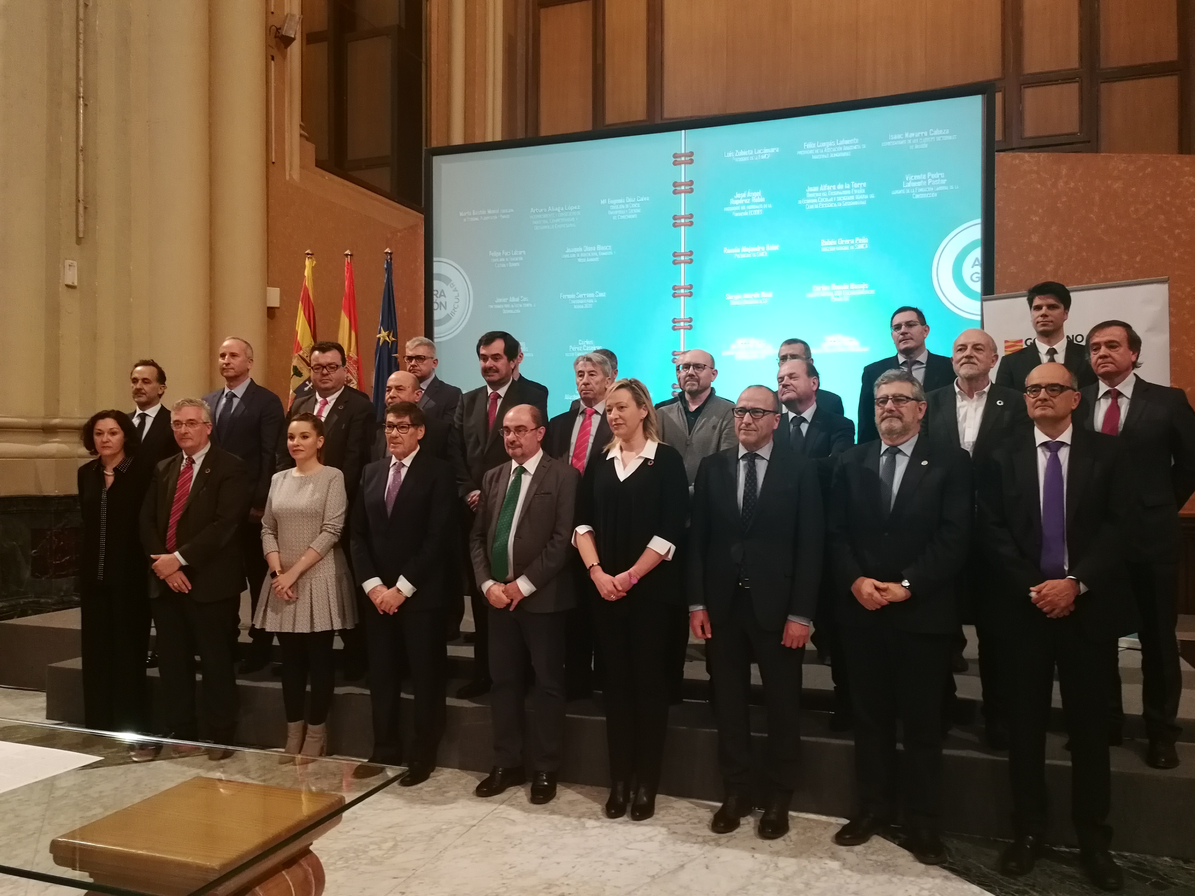 CEPYME Aragón firma la estrategia “Aragón circular”