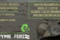 Jornada: Aspectos relevantes de la nueva Ley de residuos y suelos contaminados para una economía circular