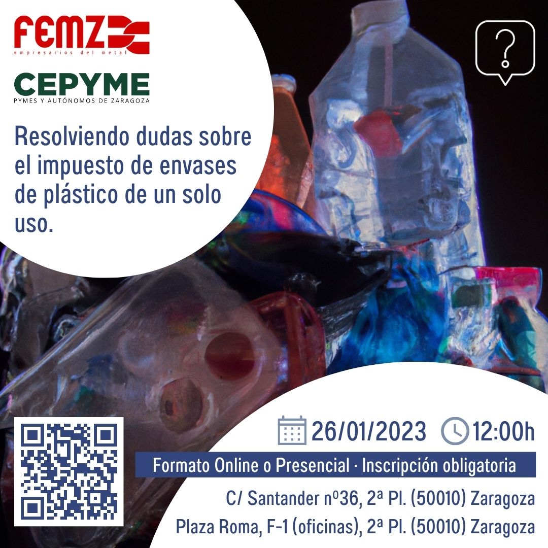 Jornada: Resolviendo dudas sobre el impuesto de envases de plástico de un solo uso