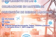 Jornada en La Rioja sobre tecnologías innovadoras para el cumplimiento de las obligaciones en materia de prevención de riesgos laborales