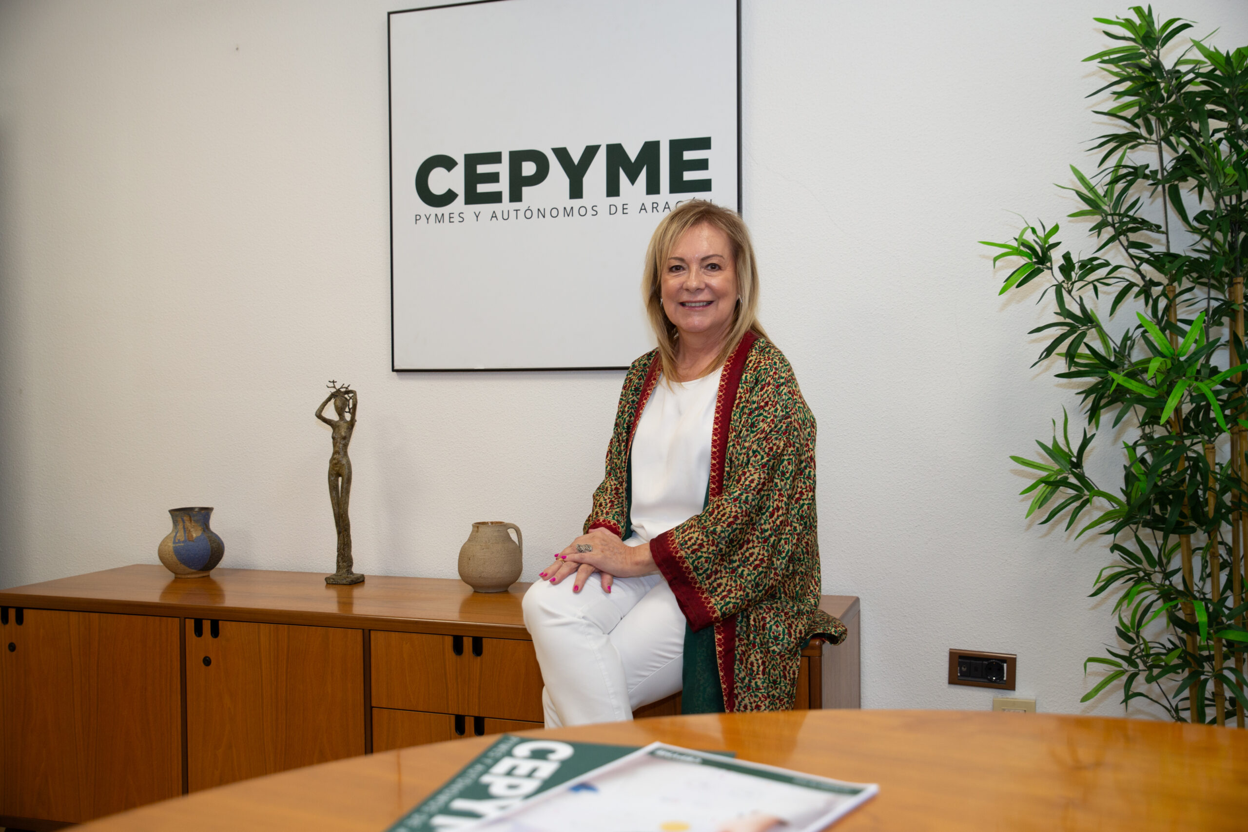 La presidenta de CEPYME Aragón, María Jesús Lorente, será vicepresidenta de la renovada CEPYME