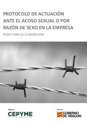 Curso gratuito «Protocolo de actuación ante el acoso sexual o por razón de sexo en la empresa. Pasos para su elaboración»