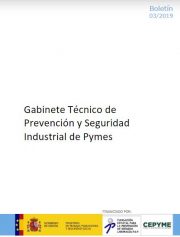 G.T. Prevención y Seguridad Industrial de PYMES (Boletín 03/2019)