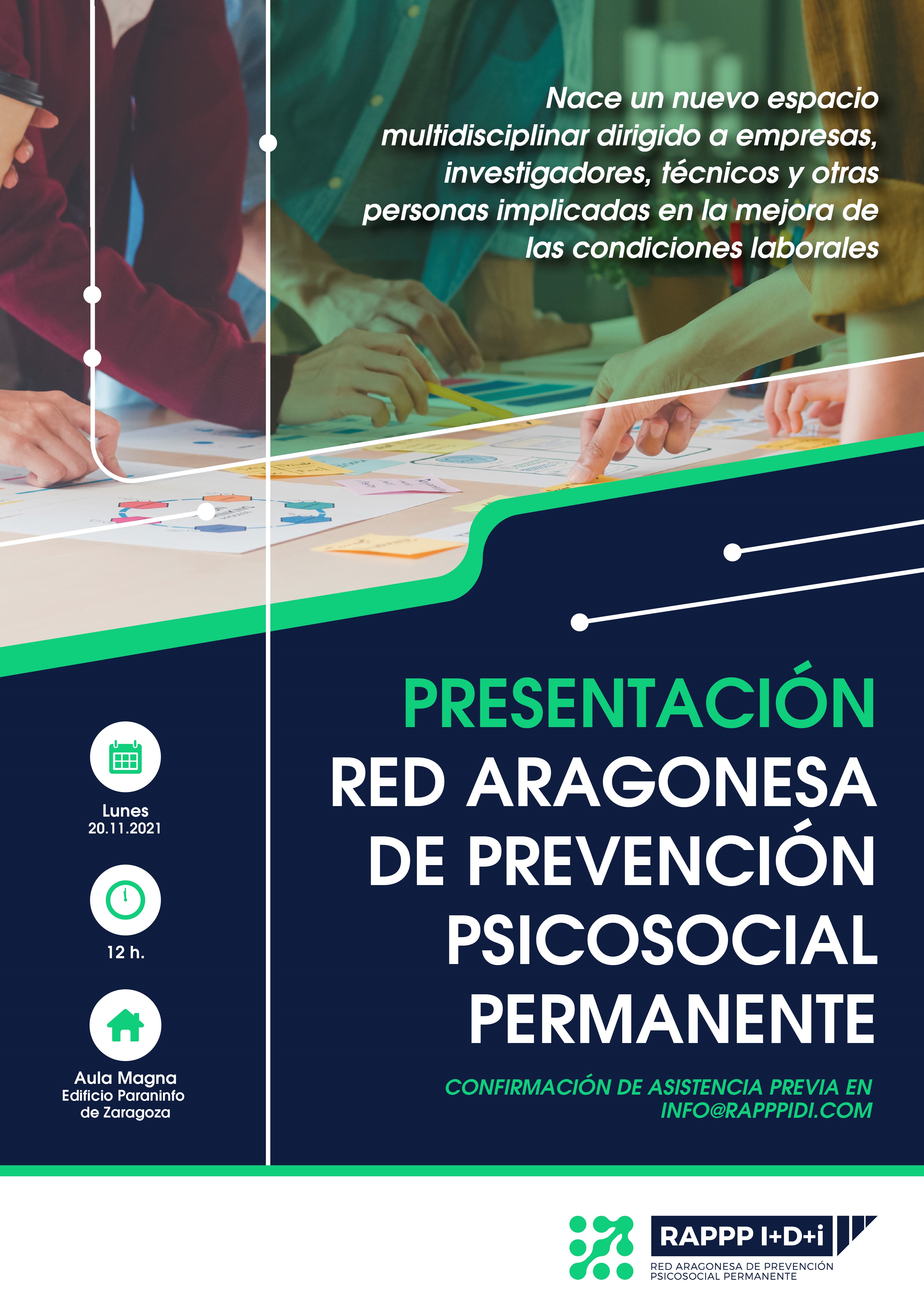Nace la Red Aragonesa de Prevención Psicosocial Permanente I+D+i
