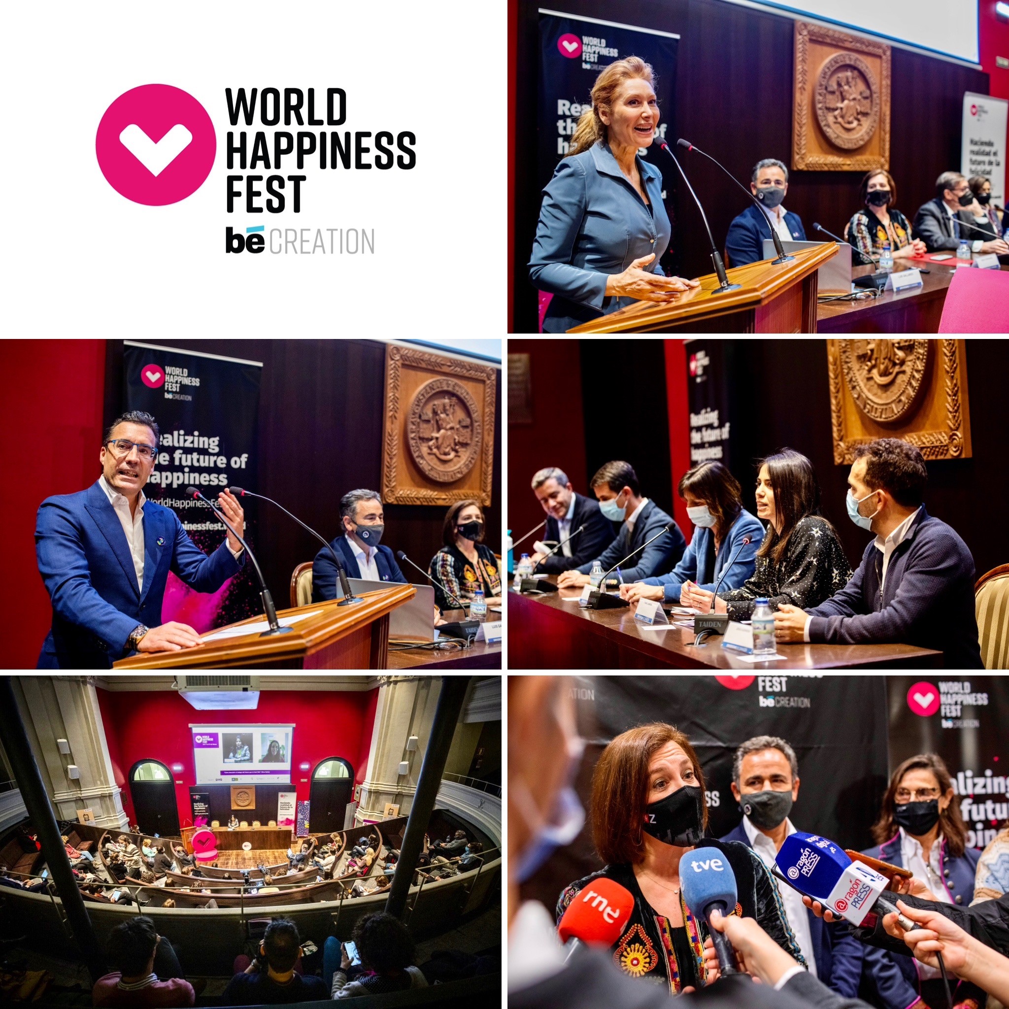 ¿Qué son las ágoras del Festival Mundial de la Felicidad que se celebrará en Zaragoza del 17 al 20 de marzo?