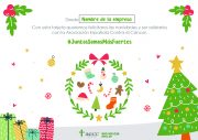 AECC Zaragoza pone a disposición de las pymes unas felicitaciones de Navidad solidarias