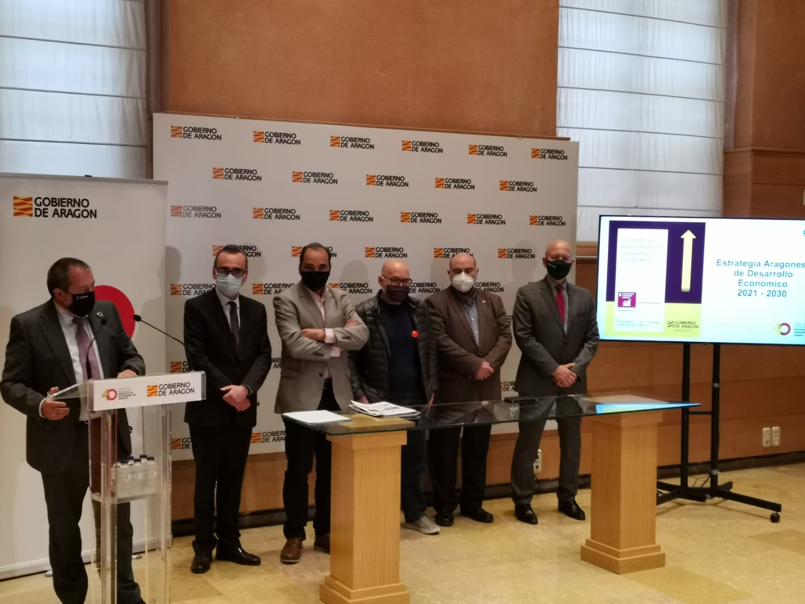 Los agentes sociales y el Gobierno de Aragón definen la Estrategia Aragonesa de Desarrollo Económico hasta 2030