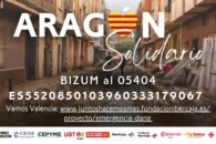 Una plataforma solidaria canalizará las donaciones de los aragoneses para ayudar a los afectados por la DANA