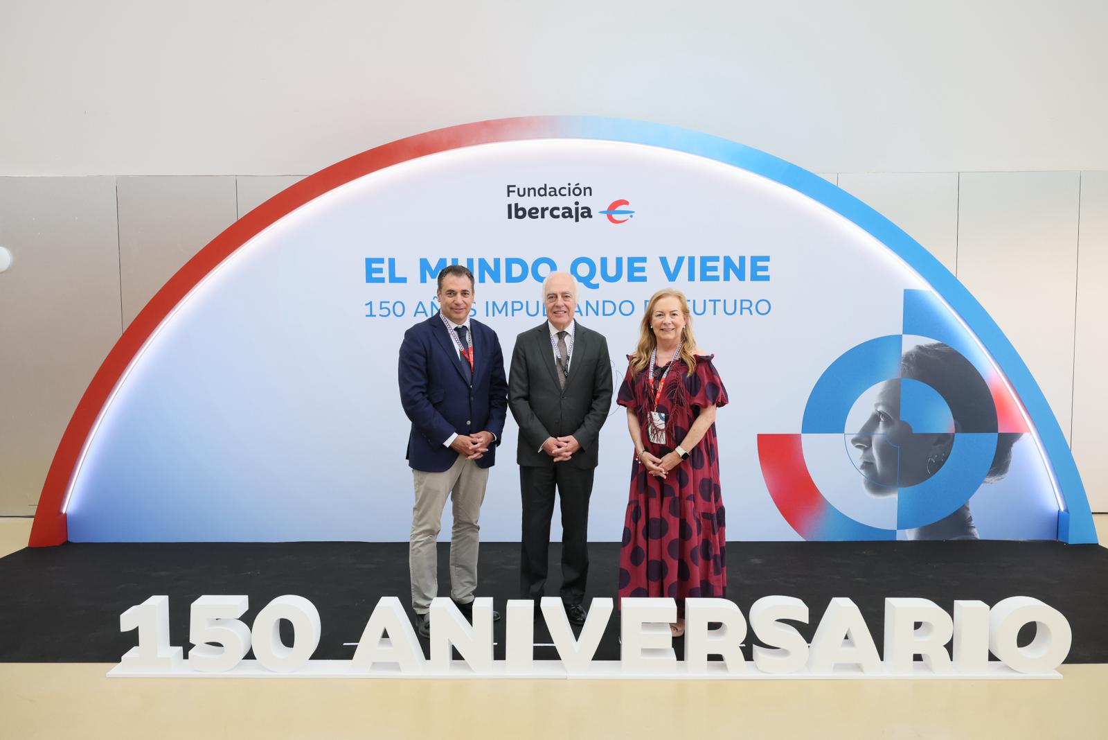 CEPYME Aragón respalda «El mundo que viene», el congreso que ha organizado Fundación Ibercaja y sitúa a Zaragoza en el centro del debate global