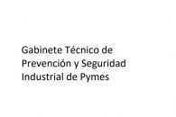 G.T. Prevención y Seguridad Industrial de PYMES (Boletín 02/2019)