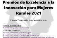 Abierta la convocatoria de los Premios de Excelencia a la Innovación para Mujeres Rurales