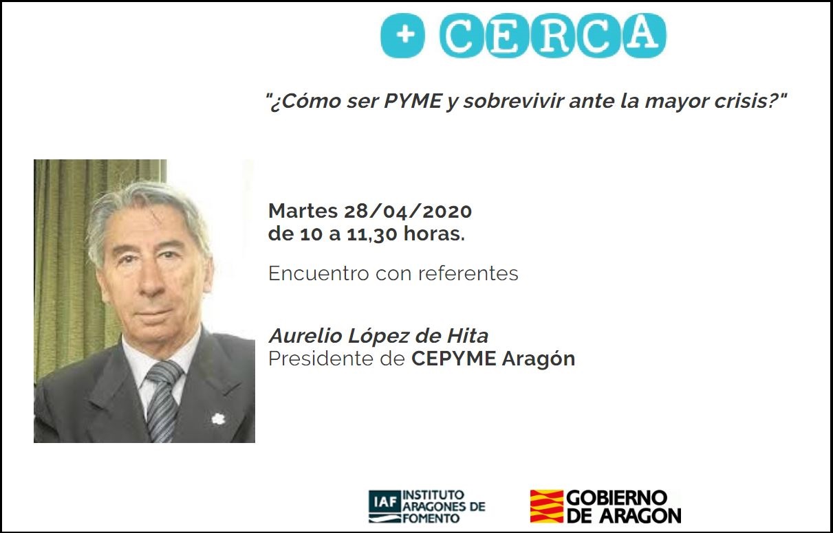 Encuentro +Cerca: “¿Cómo ser pyme y sobrevivir ante la mayor crisis?”