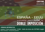 Jornada informativa sobre el nuevo convenio entre España y EEUU para evitar la doble imposición