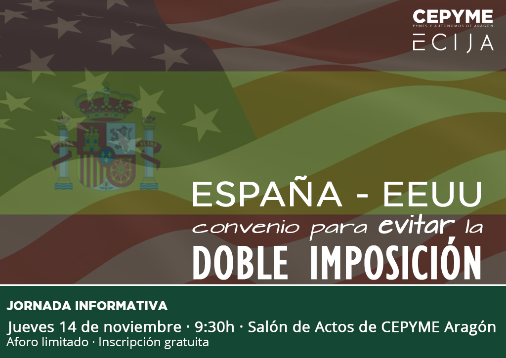 Jornada informativa sobre el nuevo convenio entre España y EEUU para evitar la doble imposición