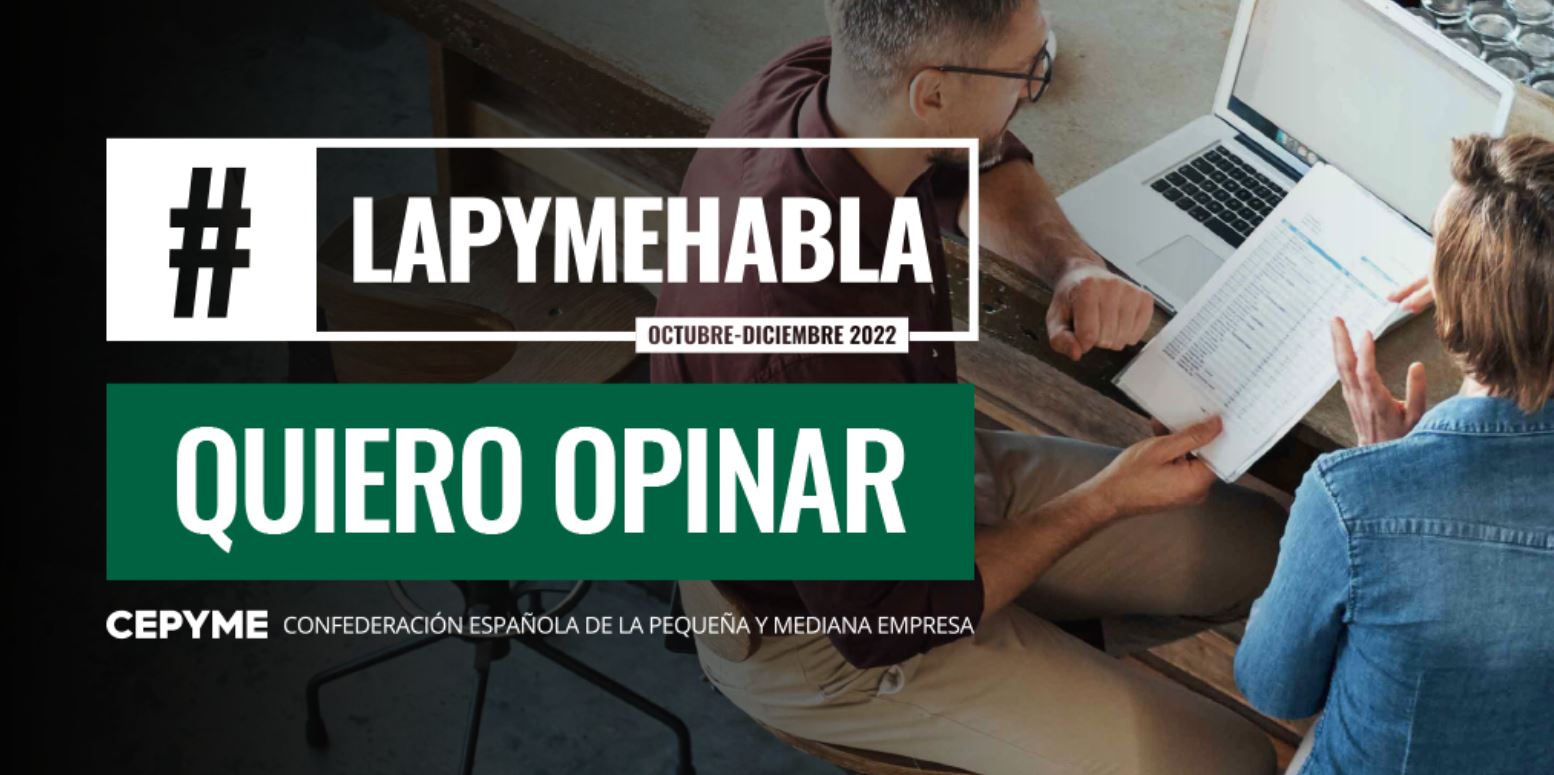 Participa en el último barómetro #LAPYMEHABLA del año de CEPYME