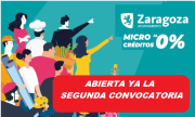 Segunda convocatoria de microcréditos para autónomos y pymes de menos de 10 trabajadores del Ayuntamiento de Zaragoza