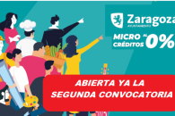 Segunda convocatoria de microcréditos para autónomos y pymes de menos de 10 trabajadores del Ayuntamiento de Zaragoza