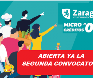 Segunda convocatoria de microcréditos para autónomos y pymes de menos de 10 trabajadores del Ayuntamiento de Zaragoza