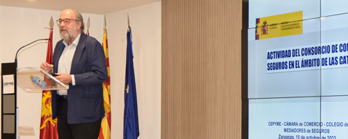 Alejandro Izuzquiza del Colegio de Mediadores : “Junto con los seguros privados y públicos confluyen las ayudas públicas pero son totalmente independientes”