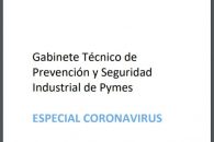 G.T. PREVENCIÓN Y SEGURIDAD INDUSTRIAL DE PYMES (BOLETÍN 02/2020): ESPECIAL CORONAVIRUS