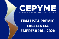 CEPYME Aragón, finalista al Premio a la Excelencia Empresarial 2020