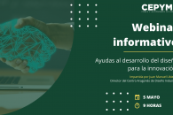 Webinar informativo: Ayudas al desarrollo del diseño para la innovación